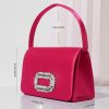 Clutches | Delicate/Girly/Lovely Handbags Deep Pink – Womens