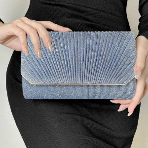 Clutches | Delicate/Gorgeous/Unique Clutches & Evening Bags Blue – Womens