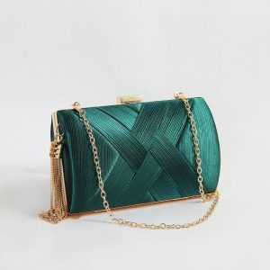 Clutches | Delicate/Shining/Unique Clutch Bags Green – Womens