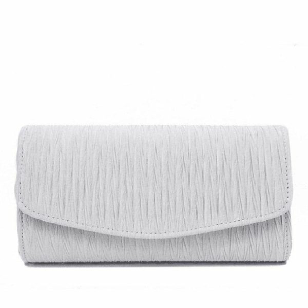 Clutches | Elegant Clutch Bags Silver – Womens