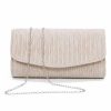 Clutches | Elegant Clutch Bags Silver – Womens