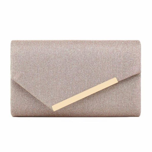 Clutches | Elegant/Charming/Delicate Clutch Bags Champagne – Womens