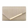 Clutches | Elegant/Charming/Delicate Clutch Bags Champagne – Womens