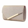 Clutches | Elegant/Charming/Delicate Clutch Bags Champagne – Womens