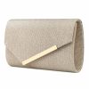 Clutches | Elegant/Charming/Delicate Clutch Bags Champagne – Womens