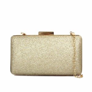 Clutches | Elegant/Charming/Delicate Clutch Bags Gold – Womens