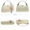 Clutches | Elegant/Vintage Handbags/Clutch Bags Champagne – Womens