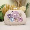 Clutches | Flower Elegant/Charming/Pretty/Refined Clutch Bags Champagne – Womens