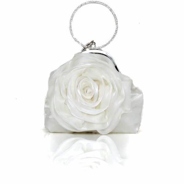 Clutches | Flower Lovely Handbags White – Womens