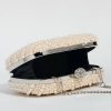 Clutches | Imitation Pearl Gorgeous Clutch Bags Champagne – Womens