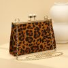 Clutches | Leopard Clutch Bags Dark Brown – Womens