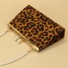 Clutches | Leopard Clutch Bags Dark Brown – Womens