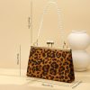 Clutches | Leopard Clutch Bags Dark Brown – Womens