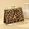 Clutches | Leopard Clutch Bags Dark Brown – Womens