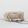 Clutches | Metal Fashionable Handbags Champagne – Womens