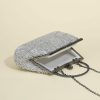 Clutches | Metal Fashionable Handbags Champagne – Womens