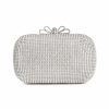 Clutches | Metal/Crystal/ Rhinestone Shining Clutch Bags Silver – Womens