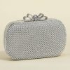 Clutches | Metal/Crystal/ Rhinestone Shining Clutch Bags Silver – Womens