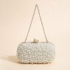 Clutches | Pearl Attractive/Charming/Refined Clutch Bags White – Womens