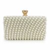 Clutches | Pearl Clutch Bags/Clutches & Evening Bags Ivory – Womens