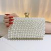 Clutches | Pearl Clutch Bags/Clutches & Evening Bags Ivory – Womens