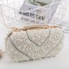 Clutches | Pearl Pearl Style Clutches & Evening Bags White – Womens