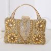 Clutches | Pretty/Refined/Rhinestone Style Handbags Green – Womens