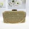 Clutches | Refined/Rhinestone Style Clutch Bags Gold – Womens