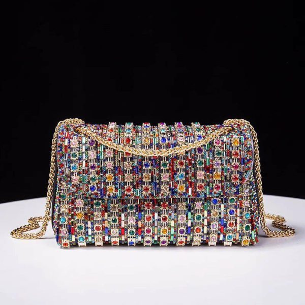 Clutches | Rhinestone Clutch Bags/Fashion Bags Multicolor – Womens