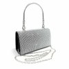 Clutches | Rhinestone Delicate/Pretty/Shining/Unique Handbags Silver – Womens