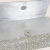 Clutches | Rhinestone Delicate/Pretty/Shining/Unique Handbags Silver – Womens