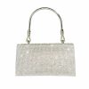 Clutches | Rhinestone Delicate/Pretty/Shining/Unique Handbags Silver – Womens