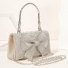 Clutches | Rhinestone Style/Shining Handbags Champagne – Womens