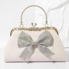 Clutches | Rhinestone Style/Shining Handbags Rose – Womens