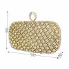 Clutches | Rhinestone Unique/Rhinestone Style Clutch Bags/Handbags Gold – Womens