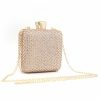 Clutches | Rhinestone Unique/Small Clutch Bags/Handbags Champagne – Womens