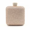 Clutches | Rhinestone Unique/Small Clutch Bags/Handbags Champagne – Womens