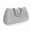 Clutches | Rhinestone Vintage/Elegant Clutch Bags/Handbags Champagne – Womens