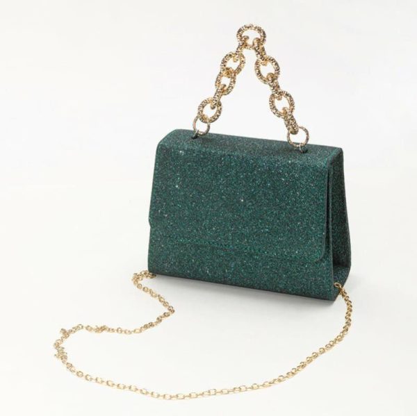 Clutches | Sequin Charming/Delicate/Pretty/Unique Handbags Green – Womens