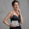 Clutches | Sequin Elegant Handbags Silver – Womens