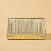 Clutches | Shining Clutch Bags Gold – Womens