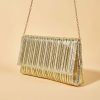 Clutches | Shining Clutch Bags Gold – Womens