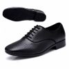 Dance Shoes | Men’s Ballroom Shoes Lace-up Leatherette Dance Shoes Black – Womens