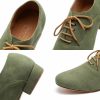 Dance Shoes | Men’s Ballroom Shoes Latin Shoes Lace-up Chunky Heel Nubuck Indoor Solid Color Dance Shoes Camel – Womens