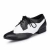 Dance Shoes | Men’s Latin Shoes Lace-up Leatherette Indoor Dance Shoes Black – Womens