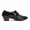 Dance Shoes | Men’s Latin Shoes Lace-up Leatherette Indoor Dance Shoes Black – Womens