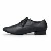 Dance Shoes | Men’s Latin Shoes Lace-up Leatherette Indoor Dance Shoes Black – Womens