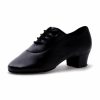 Dance Shoes | Unisex Practice Shoes Leatherette Dance Shoes Black – Womens