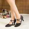 Dance Shoes | Women’s Ballroom Shoes High Heel Satin Indoor Dance Shoes Nude – Womens