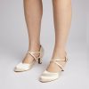 Dance Shoes | Women’s Ballroom Shoes High Heel Satin Indoor Solid Color Dance Shoes Beige – Womens